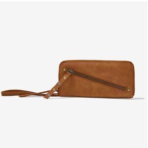FREE PEOPLE Distressed Vegan Wallet